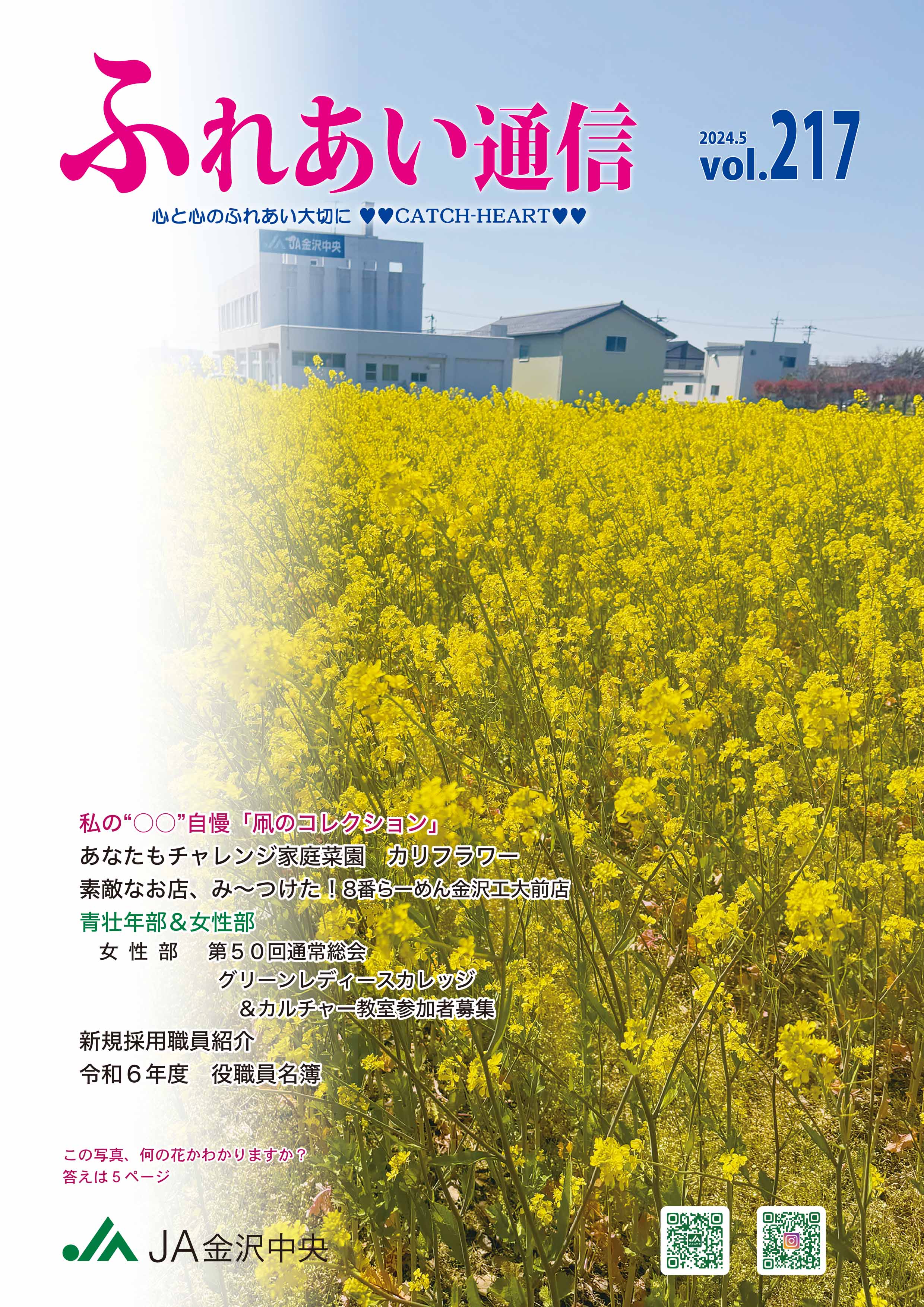 広報誌217号 表紙画像
