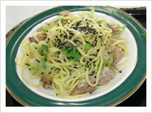 イメージ:能登白ネギとごまの焼そば