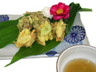 イメージ:ねぎとさつま芋の掻き揚げ